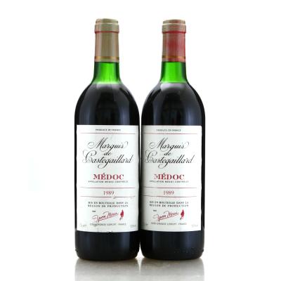 Marquis de Castegaillard 1989 Medoc 2x75cl