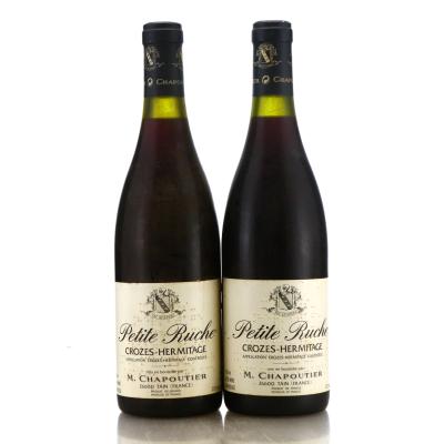 M.Chapoutier Petite Ruche 1996 Crozes-Hermitage 2x75cl