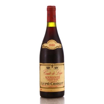 Lupe-Cholet Pinot Noir 1988 Bourgogne