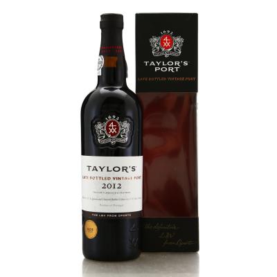 Taylor's 2012 LBV Port