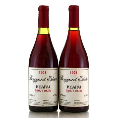 Bazzard Estate Huapai Pinot Noir 1991 Auckland 2x75cl