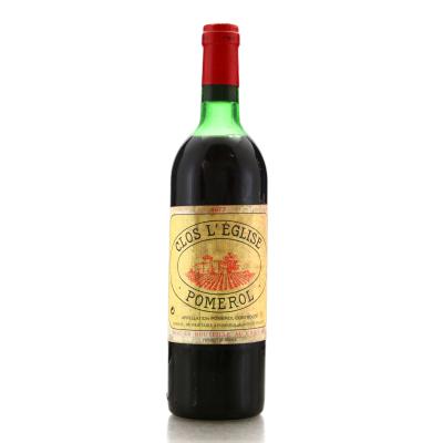 Clos L'Eglise 1977 Pomerol