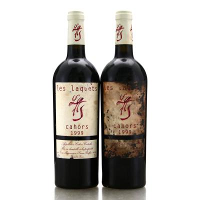 Les Laquets Malbec 1999 Cahors 2x75cl