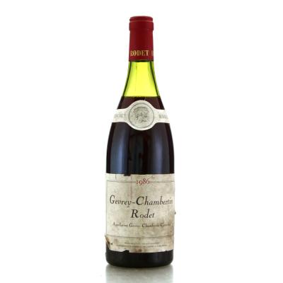 Antonin Rodet 1986 Gevrey-Chambertin