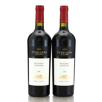 Terrazas De Los Andes Malbec 2018 Mendoza​ 2x75cl