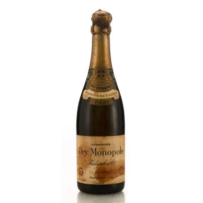 Heidsieck Dry Monopole 1941 Vintage Champagne 37.5cl