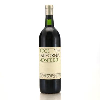 Ridge Monte Bello 1994 Santa Cruz Mountains