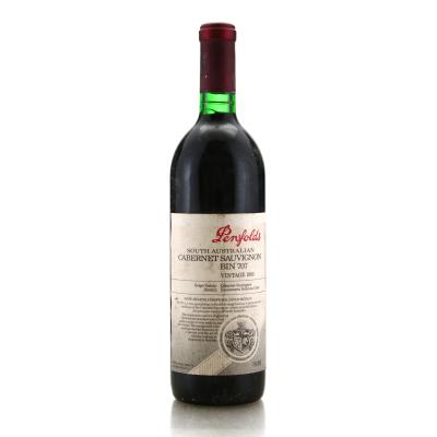 Penfolds Bin 707 Cabernet Sauvignon 1985 South Australia