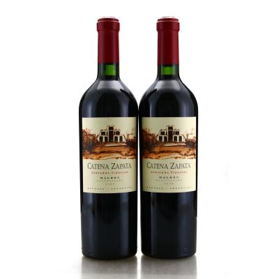 Catena Zapata Adrianna Vineyard Malbec 2008 Mendoza 2x75cl