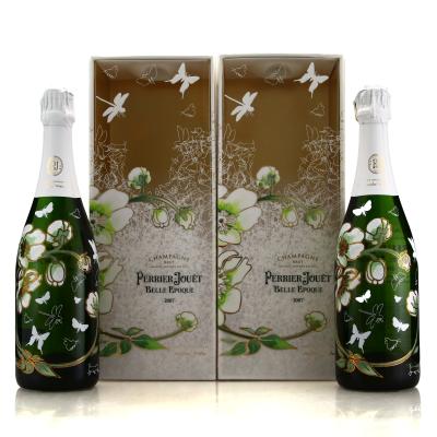 Perrier-Jouet Mischer'Traxler Belle Epoque 2007 Vintage Champagne 2x75cl