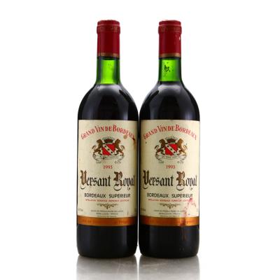 Versant Royal 1993 Bordeaux Superieur 2x75cl