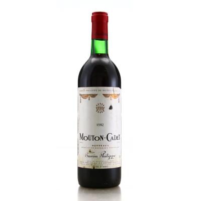 Mouton-Cadet Baron Philippe de Rothschild 1982 Bordeaux