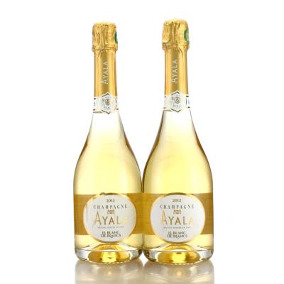 Ayala Blanc-De-Blancs 2012 Vintage Champagne 2x75cl