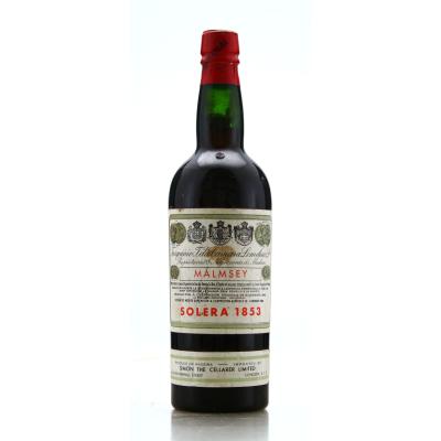 Tarquinio T. da Camara Lomelino Solera 1853 Malmsey NV Madeira