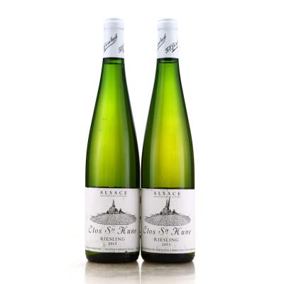 Trimbach Clos Ste Hune Riesling 2013 Alsace 2x75cl