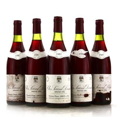 Dom. Pierre Amiot 1987 Clos Saint-Denis Grand-Cru 5x75cl