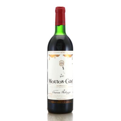 Mouton-Cadet Baron Philippe de Rothschild 1985 Bordeaux