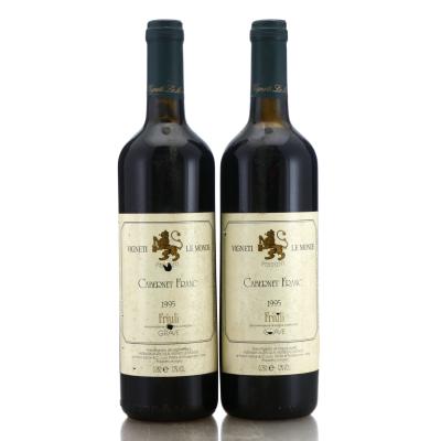 Vigneti Le Monde Cabernet Franc 1995 Grave Del Friuli 2x75cl