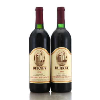 Durney Vineyard Cabernet Sauvignon 1990 Carmel Valley 2x75cl