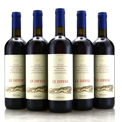 Tenuta San Guido Le Difese 2015 Tuscany 5x75cl