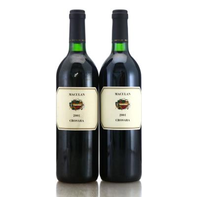 Maculan Crosara 2001 Vicenza 2x75cl