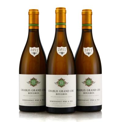 Remoissenet Pere et Fils Bougros 2017 Chablis Grand-Cru 3x75cl