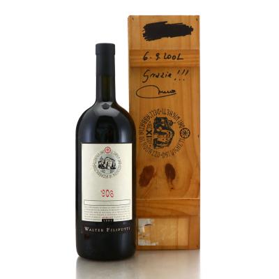 Walter Filiputti Merlot del Ronco dei Benedettini 906 1997 Friuli-Venezia Giulia 150cl