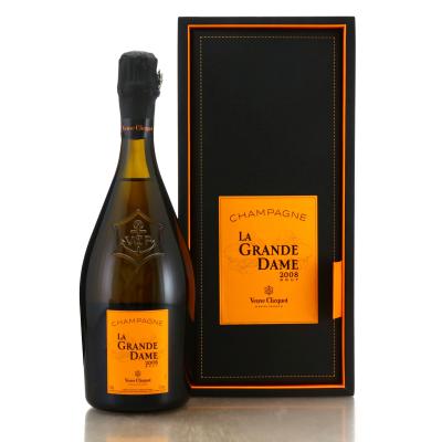 Veuve Clicquot Ponsardin La Grande Dame Brut 2008 Vintage Champagne