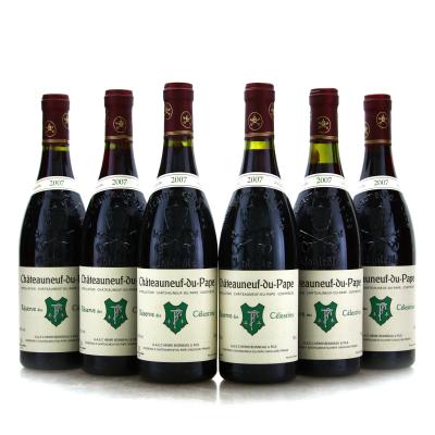 Henri Bonneau Reserve des Celestins 2007 Chateauneuf-Du-Pape 6x75cl