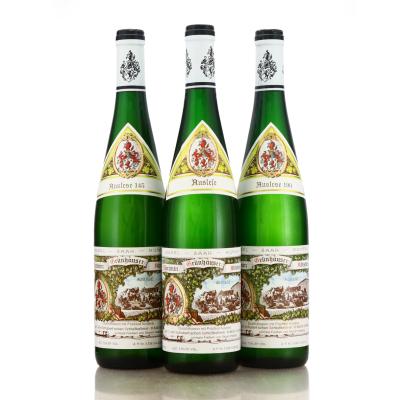 Von Schubert Maximin Grunhauser Abtsberg Riesling Auslese 2001 Mosel Selection 3x75cl