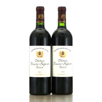 Ch. Beau-Sejour Becot 2005 St-Emilion 1er Grand Cru 2x75cl