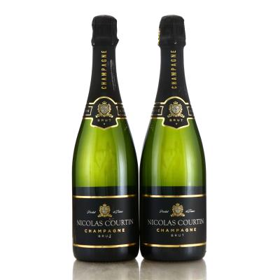 Nicolas Courtin Brut NV Champagne 2x75cl