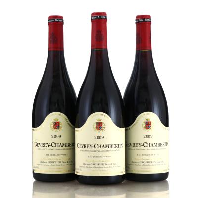 Robert Groffier 2009 Gevrey-Chambertin 3x75cl