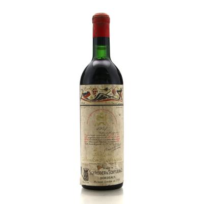 Image for Ch. Mouton-Rothschild 1957 Pauillac 1er-Cru