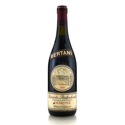 Bertani 1989 Amarone Della Valpolicella Classico