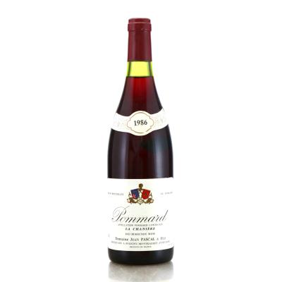 Domaine Jean Pascal et Fils La Chaniere 1986 Pommard