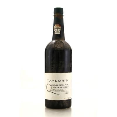 Taylor's Terra Feita 1987 Vintage Port