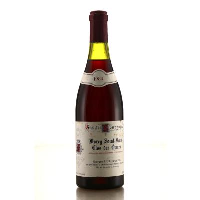 G.Lignier Clos Des Ormes 1984 Morey-St-Denis 1er-Cru