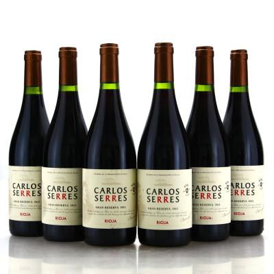 Carlos Serres 2012 Rioja Gran Reserva 6x75cl