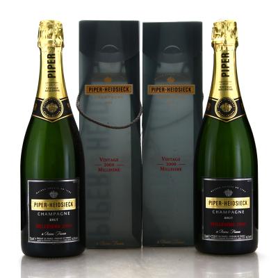 Piper-Heidsieck Brut 2000 Vintage Champagne 2x75cl