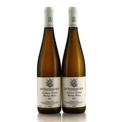 Donnhoff Norheimer Dellchen Riesling Auslese 2003 Nahe 2x75cl