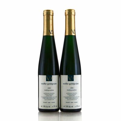 Weingut Vollenweider Wolfer Goldgrube Riesling Auslese Lange Goldkapsel 2005 Mosel 2x37.5cl