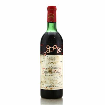 Ch. Mouton Rothschild 1967 Pauillac 1er Cru Ch. Mouton Rothschild 1967 Pauillac 1er Cru