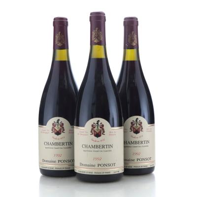 Image for Dom. Ponsot 1992 Chambertin Grand-Cru