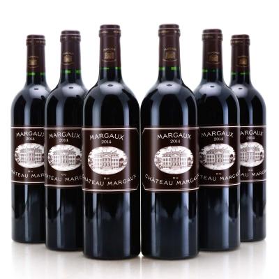 Margaux du Chateau Margaux 2014 Margaux 6x75cl