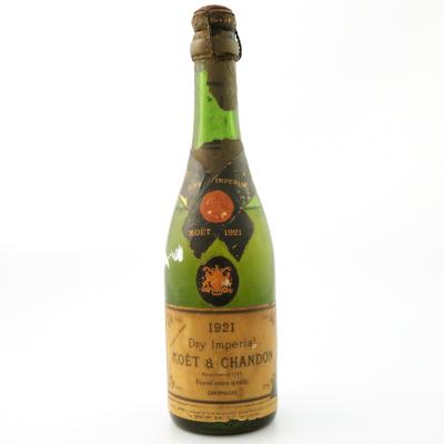 Moet & Chandon \"Dry Imperial\" 1921 Vintage Champagne