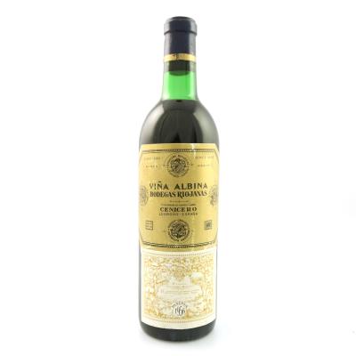 Viña Albina 1956 Rioja Reserva