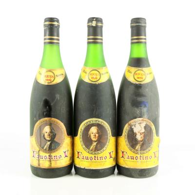 Faustino V 1970 Rioja Reserva 3x75cl