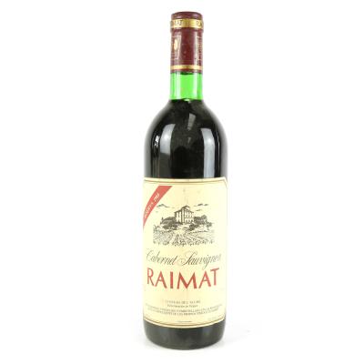 Raimat Cabernet Sauvignon 1985 Costers Del Segre Reserva