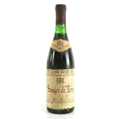 Torres \"Sangre De Toro\" 1982 Penedes Reserva